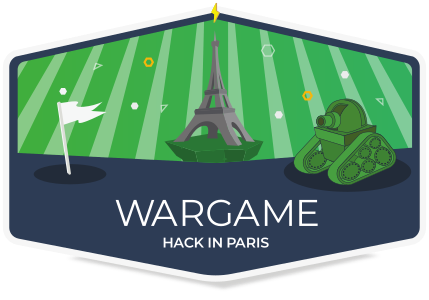 Hack in Paris Wargame 2019